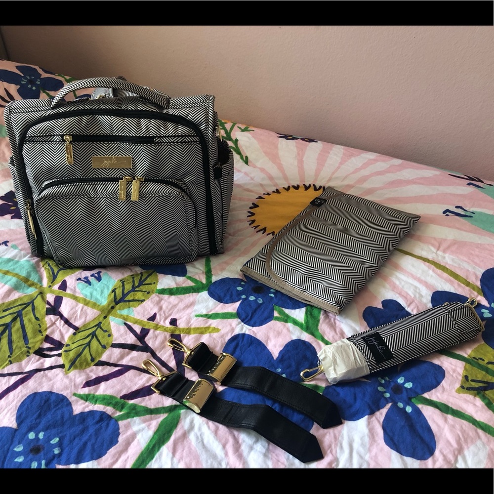 Jujube bff queen of the Nile print diaper bag